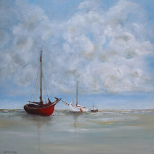 Ameland haven-droogvallen