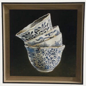 Blauw op blauw